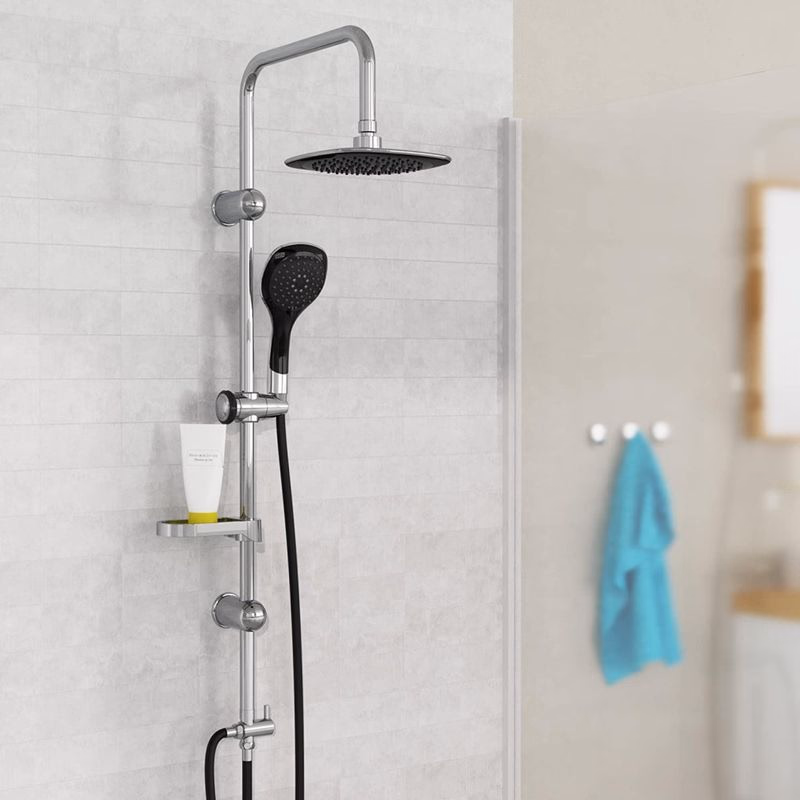 Eisl Eisl - Sprchový set bez batérie SHOWER DREAM, chróm / čierna DXLD60088CS DXLD60088CS