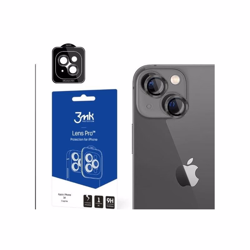 3mk Lens Protection Pro pre Apple iPhone 15, Graphite