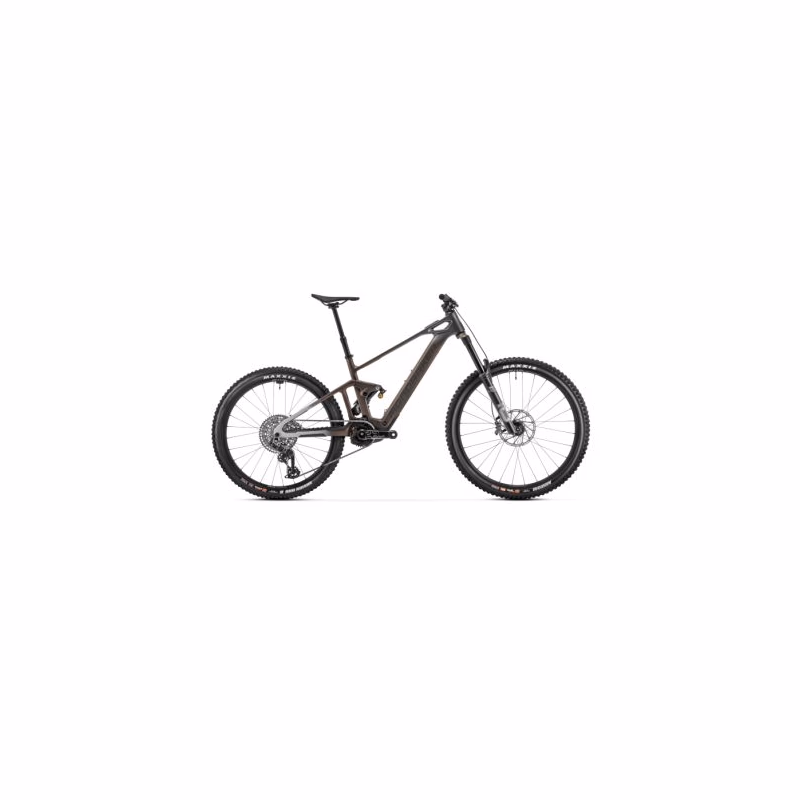 Horský elektrobicykel MONDRAKER Dune Carbon RR, bronze vortex grey frog grey