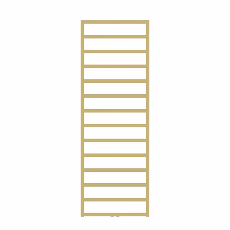 HOPA - Kúpeľňový radiátor PERTH zlatá farba - Farba radiátora - Zlatá, Rozmer radiátora - 250 × 940 mm, výkon 236 W, Typ pripojenia - Stredové 50 mm RADPER251084SP