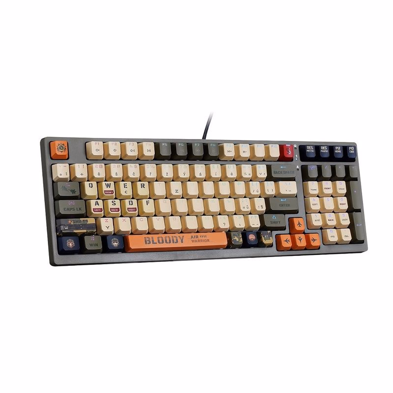 A4tech Bloody S98 RGB podsvietená mechanická herná klávesnica, USB, CZ/SK