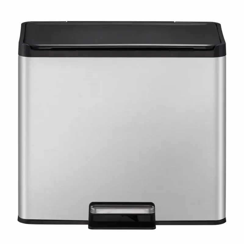 Odpadkový kôš Eko Essential 15+15l inox mat 822830