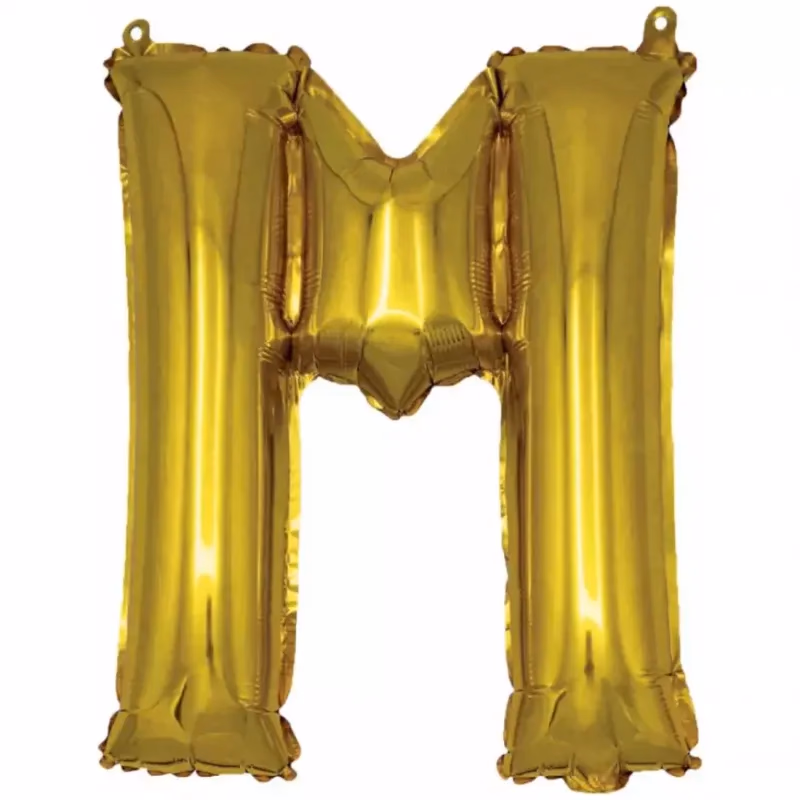 Fóliový balón písmeno M My Party 30cm