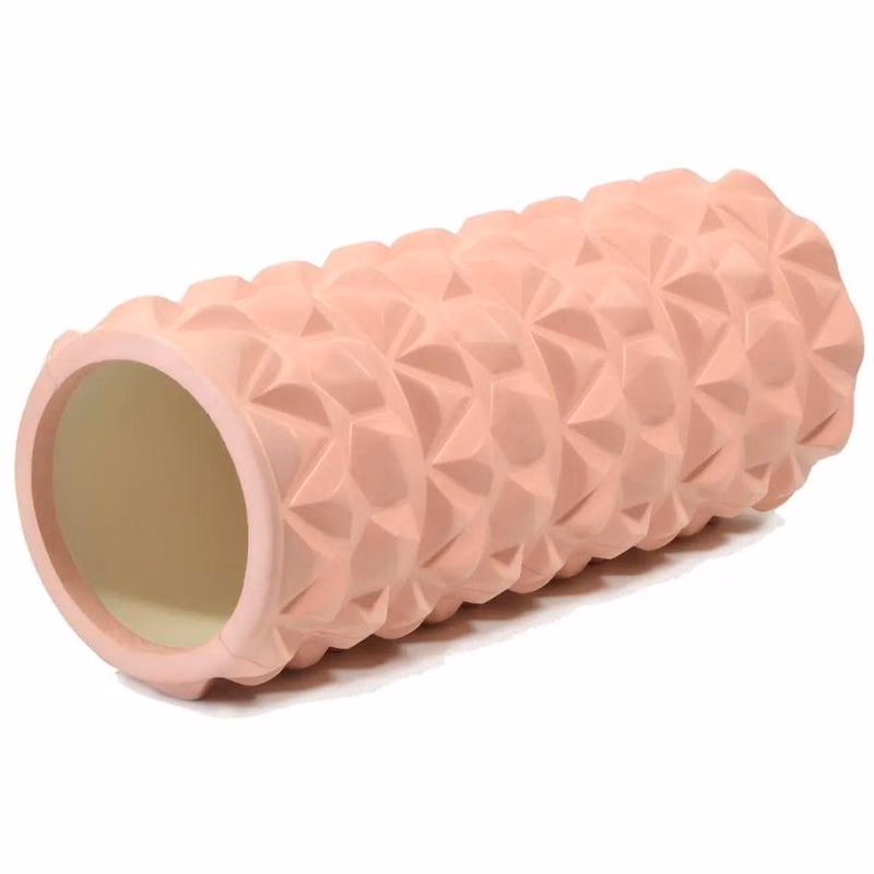 Fitness masážny valec ENERO FIT 33x14cm, Čierna