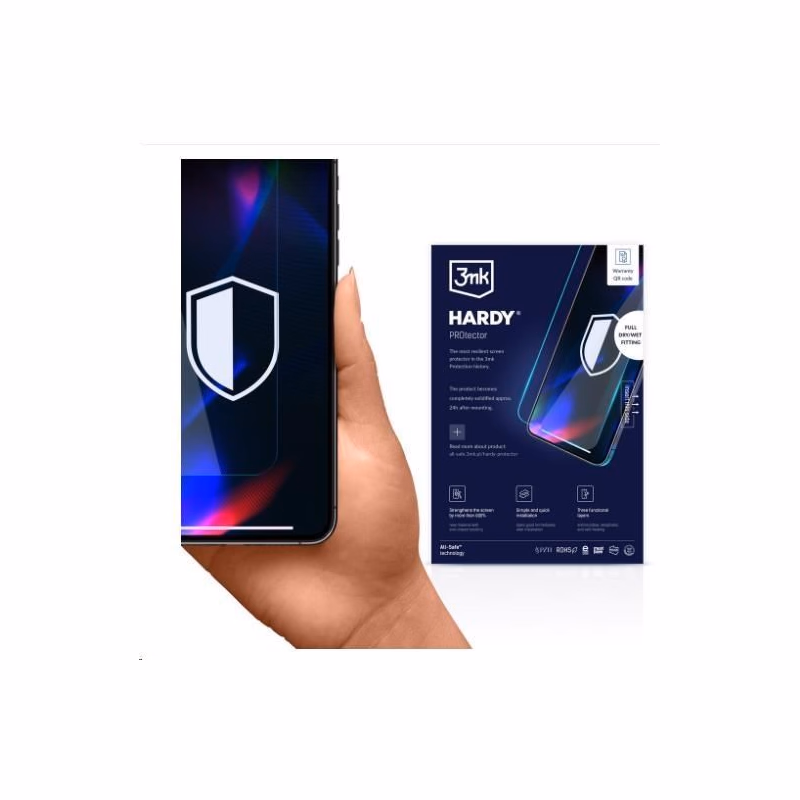 3mk All-Safe - AIO fólia Hardy PROtector Full Wet Fitting Phone, 5 ks