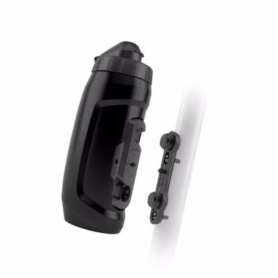 Fľaša na bicykel FIDLOCK set láhve s držákem BOTTLE TWIST černá 590 ml