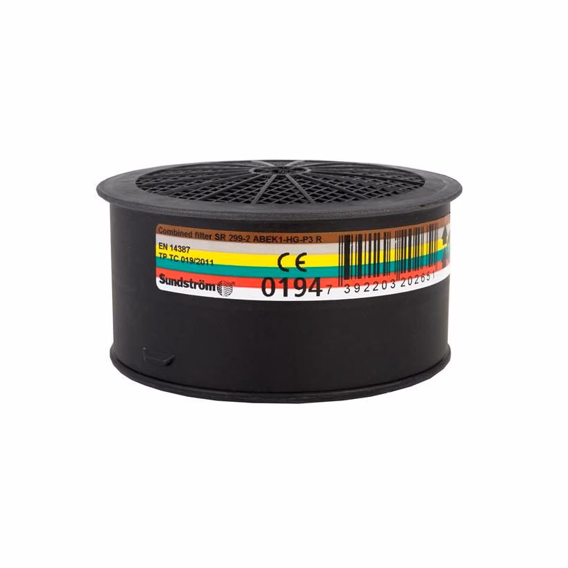 SUNDSTRÖM® SR 299-2 ABEK1HgP3 -pre polomasky a celotvárové masky H02-6512