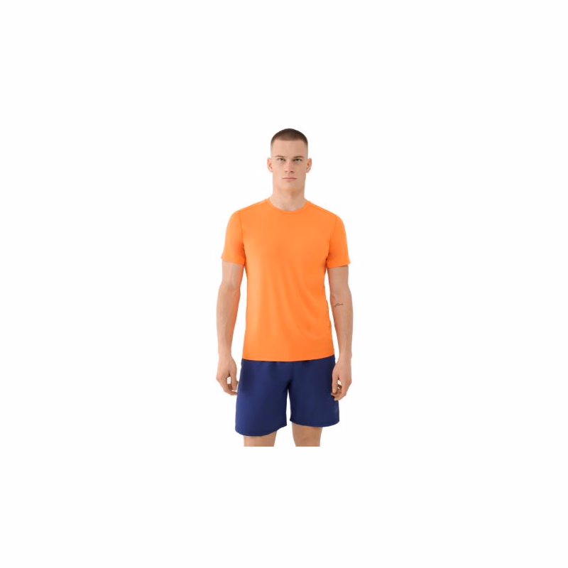 Pánske tréningové tričko s krátkym rukávom 4F TSHIRT FNK M1343-70S-ORANGE