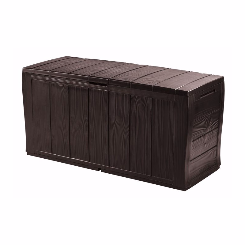 KETER Úložný box WOODSHER | hnedá 270L