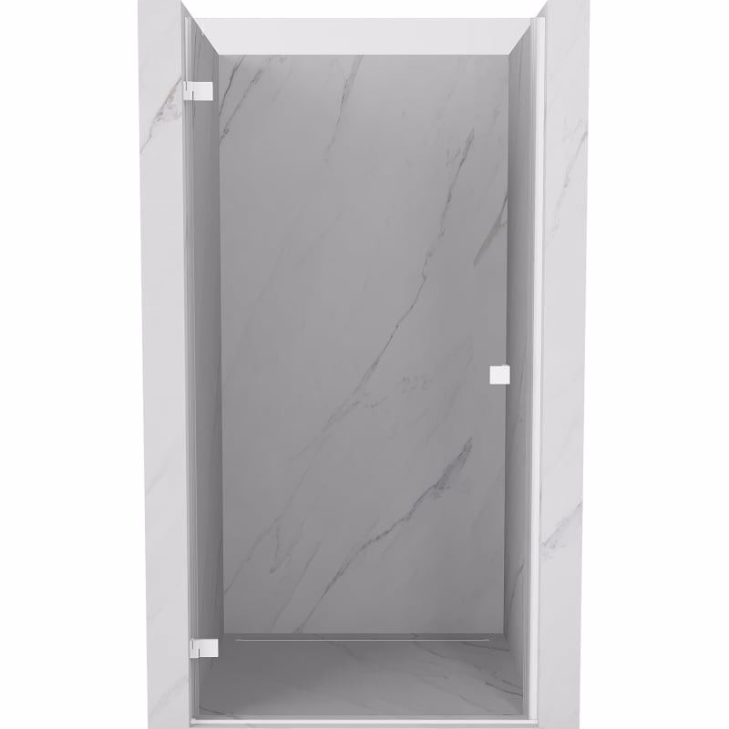 MEXEN/S - Lunar-B sprchové dvere krídlové ľavé 95, transparent, biela 832-095-000-20-00-L