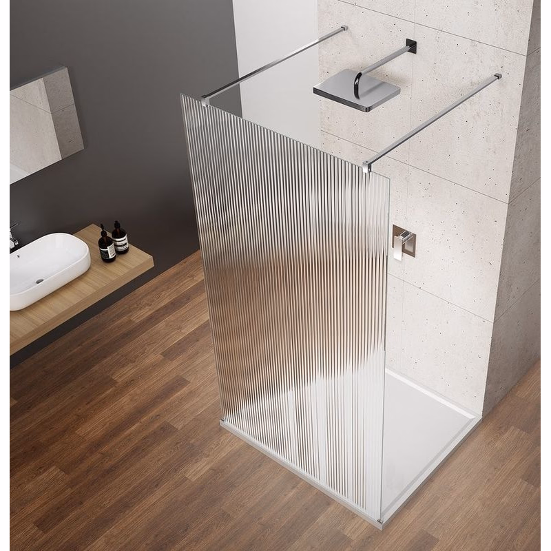 GELCO - VARIO CHROME jednodielna sprchová zástena do priestoru, sklo nordic, 900  GX1590-01