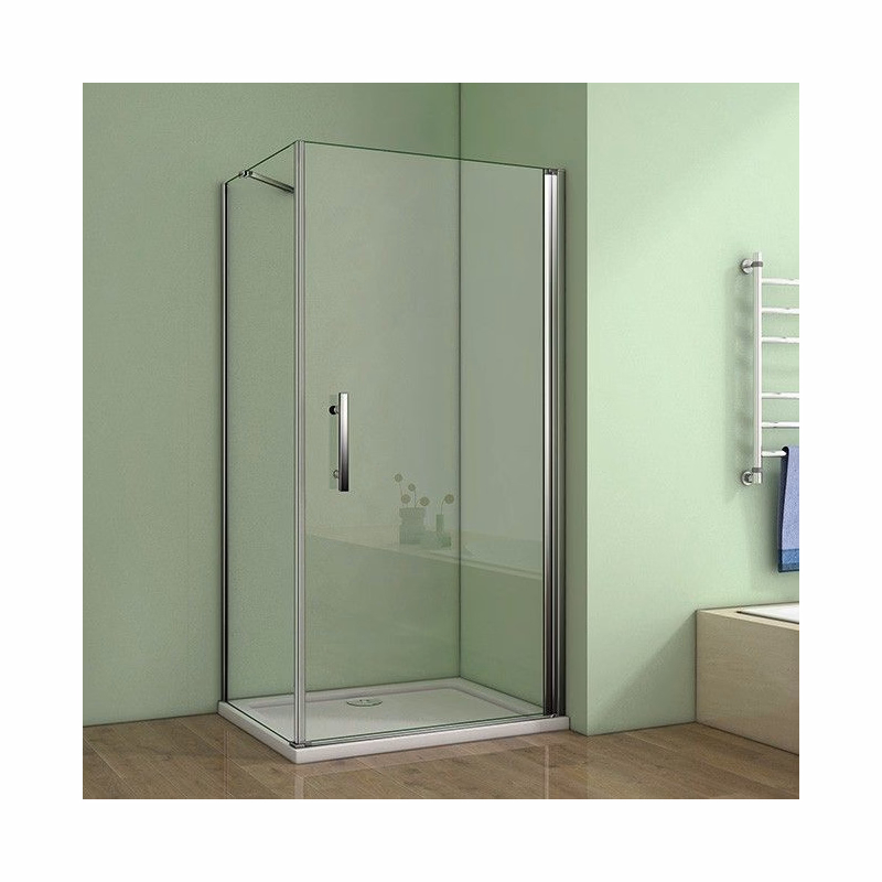 H K - Obdĺžnikový sprchovací kút MELODY D1 100x90 cm s jednokrídlovými dverami SE-MELODYD110090