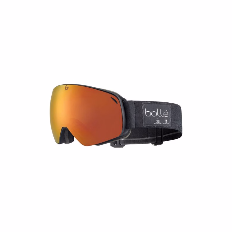 Lyžiarske okuliare BOLLE Eco Torus M-Small-Medium-M Black Matte-Sunrise cat.2