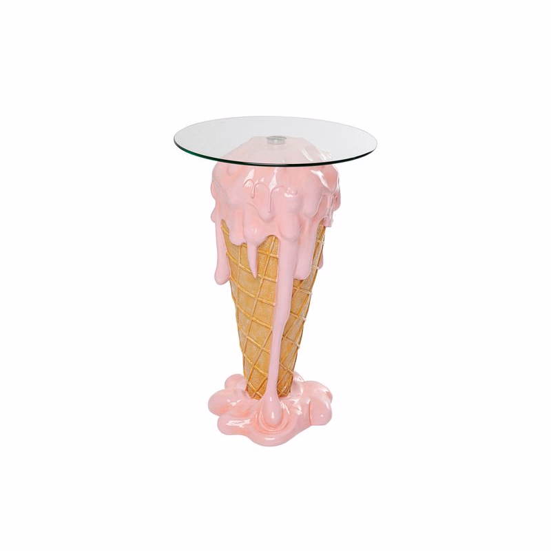 Icecream príručný stolík viacfarebný Ø48 cm
