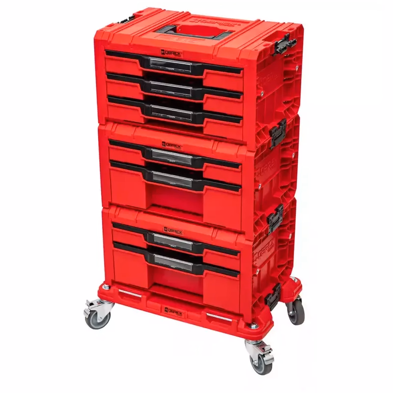 Qbrick System Pro Red Ultra HD Drawer Workshop Set 3