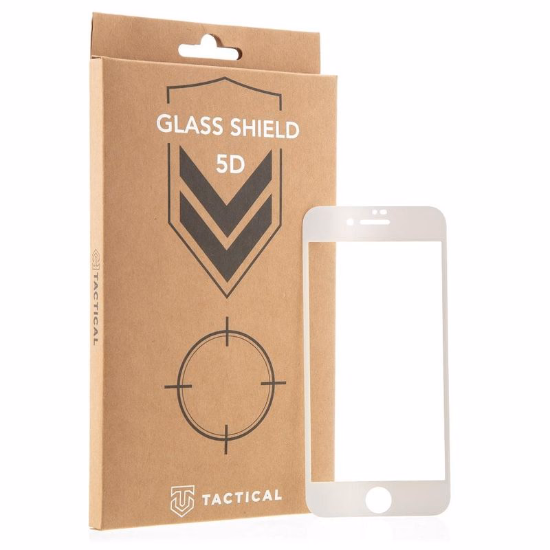 Tactical Glass 5D iPhone 7/8/SE2020/SE2022 White