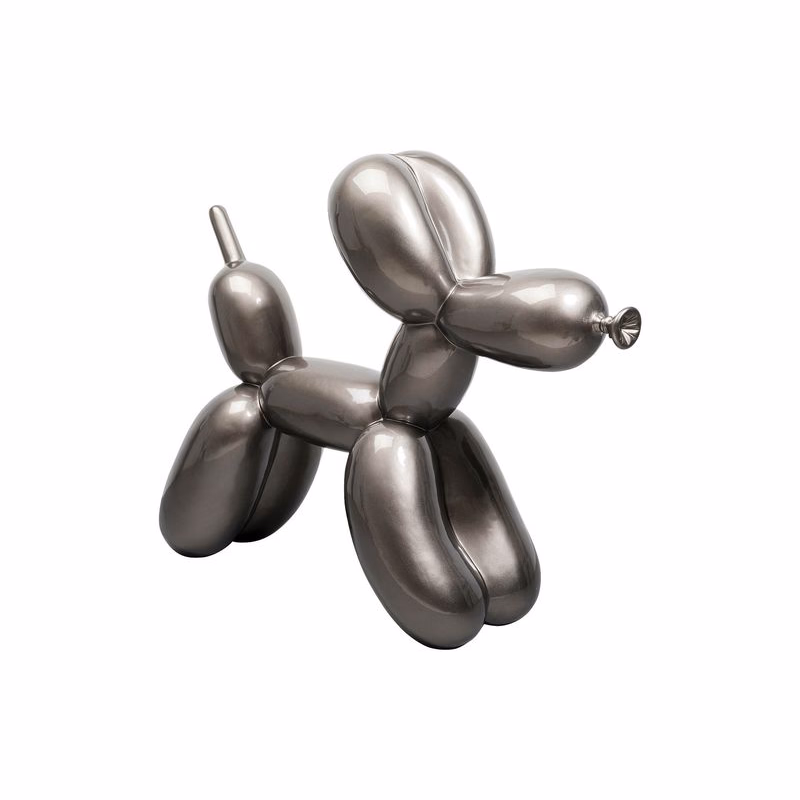 Balloon Dog soška sivá 118 cm