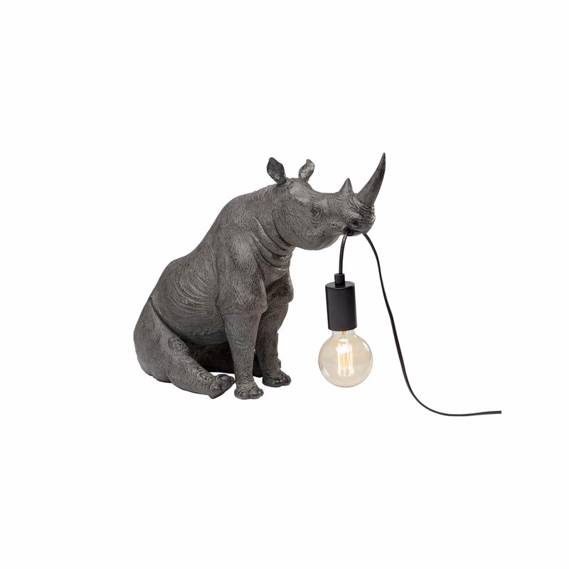 Sitting Rhino stolová lampa 42 cm