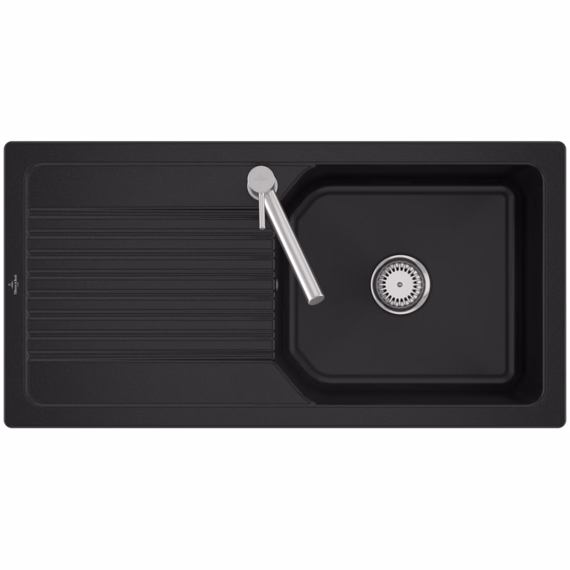 VILLEROY & BOCH VILLEROY & BOCH - Keramický drez Villeroy &amp; Boch Linara 60, 338601J0 Chromit 338601J0