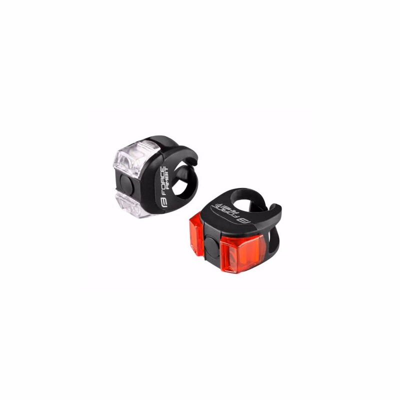 Svetlo na bicykel FORCE F AMBIT BATTERY FRONT REAR