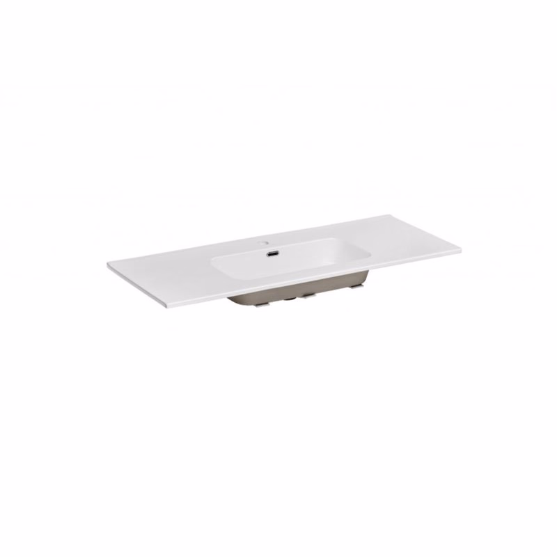 ArtCom Keramické umývadlo GO 120 | biely lesk 120 cm