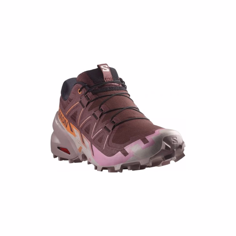 Dámska bežecká trailová obuv SALOMON Speedcross 6 catawba grape papaya deauville mauve