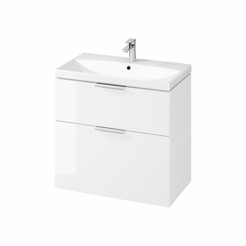 CERSANIT - SET B590 CITY 80 biela DSM (SKRINKA + UMÝVADLO) S801-423