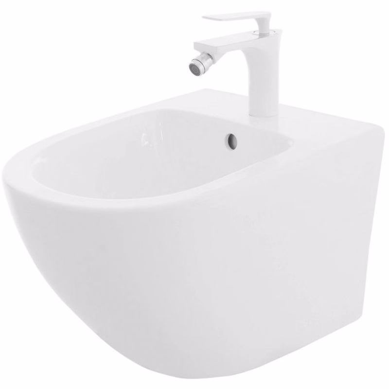 REA - Závesný bidet Carlo Mini biela REA-C2276