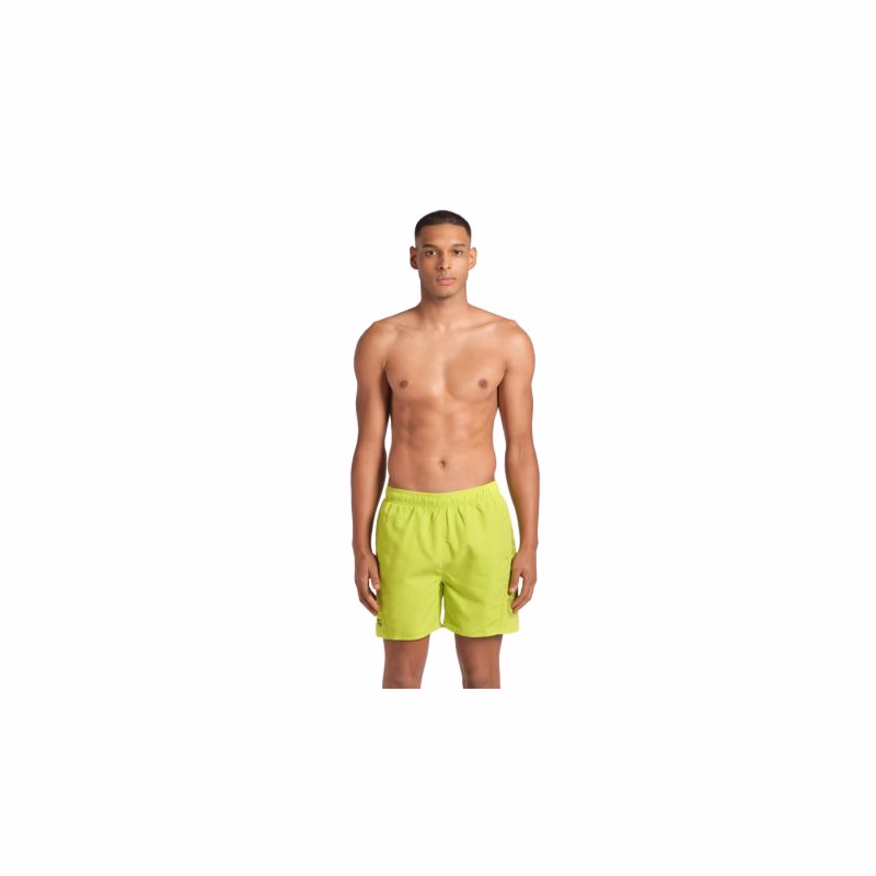 Pánske plavky ARENA FUNDAMENTALS LOGO BOXER R-ARTIC LIME-MANGROVE