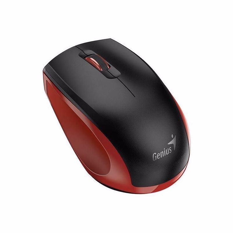 GENIUS myš NX-8006S/ 1600 dpi/ bezdrôtová/ tichá/ čiernočervená