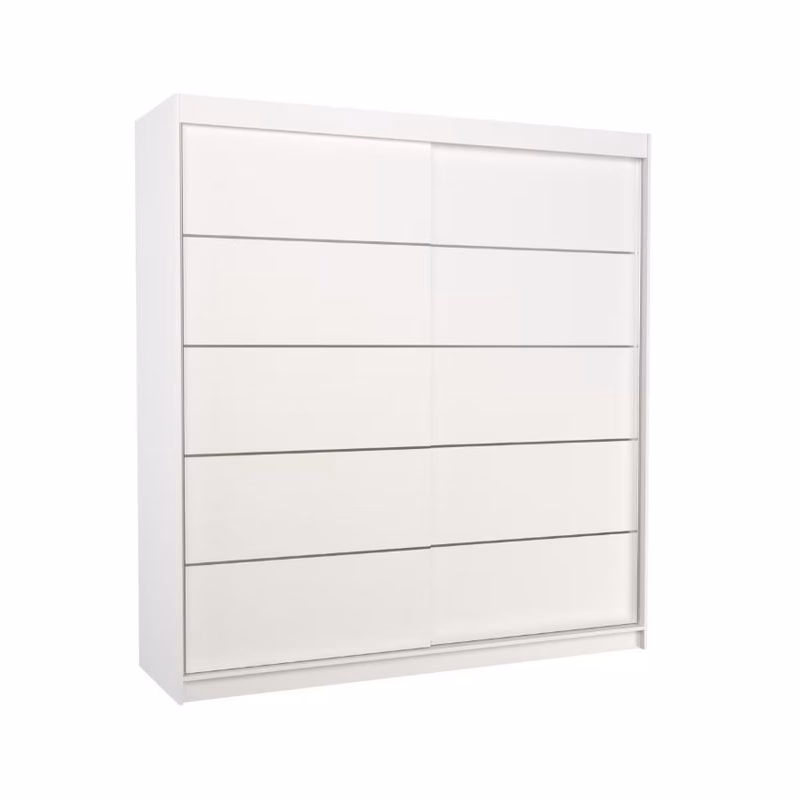 ArtAdrk Šatníková skriňa  ESTEVA | biela 200 cm