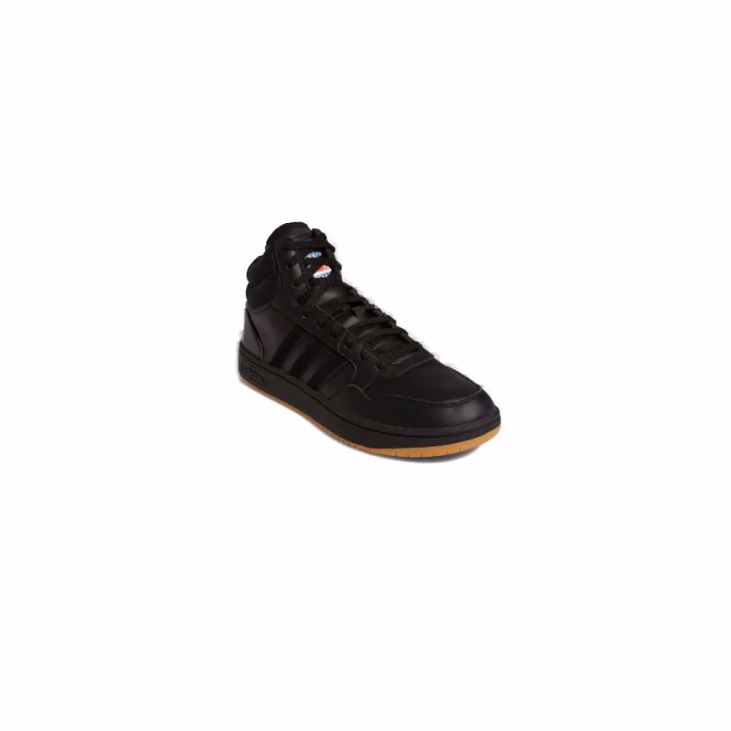 Pánska rekreačná obuv ADIDAS Hoops 3.0 Mid core black core black ftwr white