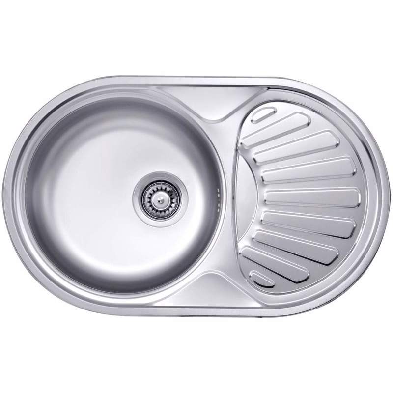 DEANTE DEANTE - Twist nerez dekor - Nerezový drez, 1 - bowl s odkvapkávačom ZEU_311B