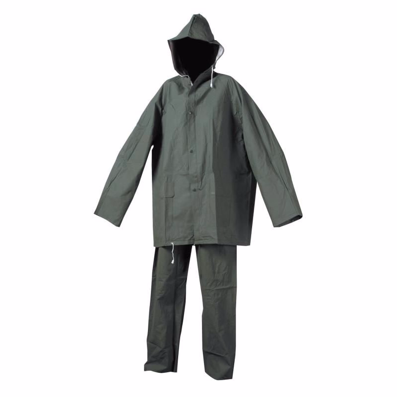 HYDRA oblek do dažďa PVC zelená 3XL