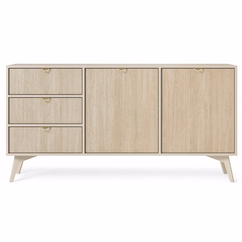 ArtPS Komoda TIMBER KSZ158 | béžová