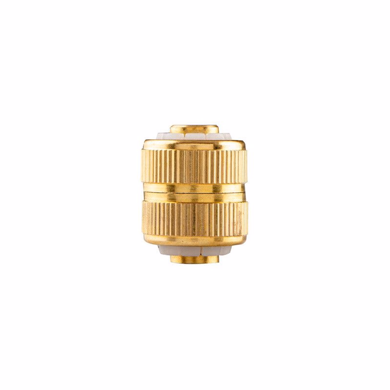 NEO TOOLS spojka na pevné spojenie hadíc materiál mosadz, 1/2", zlatá, 15-736