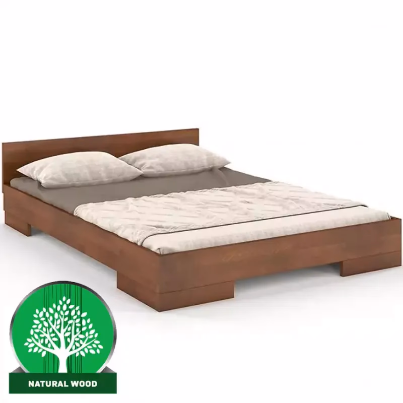 Posteľ drevené buk Skandica Spectrum Nízka 160x200 orech