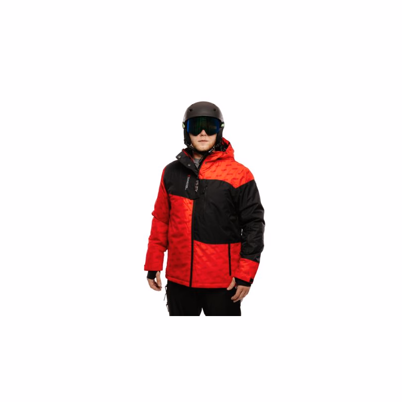 Pánska lyžiarska bunda AUTHORITY SJ-PYJAMAS red
