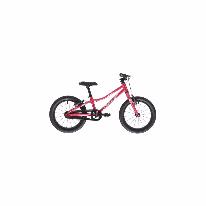 Dievčenský horský bicykel AMULET 16 Tomcat, raspberry silver