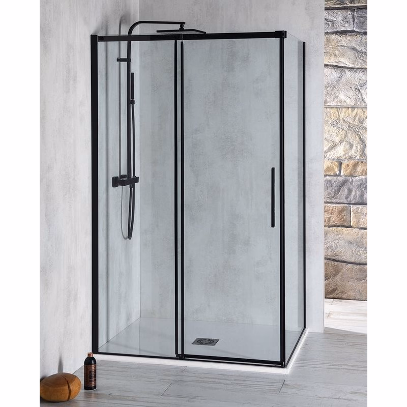 POLYSAN - ALTIS BLACK obdĺžniková sprchová zástena 1200x800 L/P varianta AL3012BAL5912B