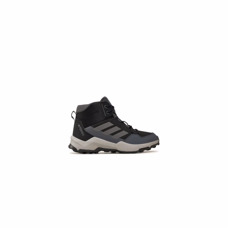 Juniorská členková turistická obuv ADIDAS Terrex AX4R Jr core black grey four grey six