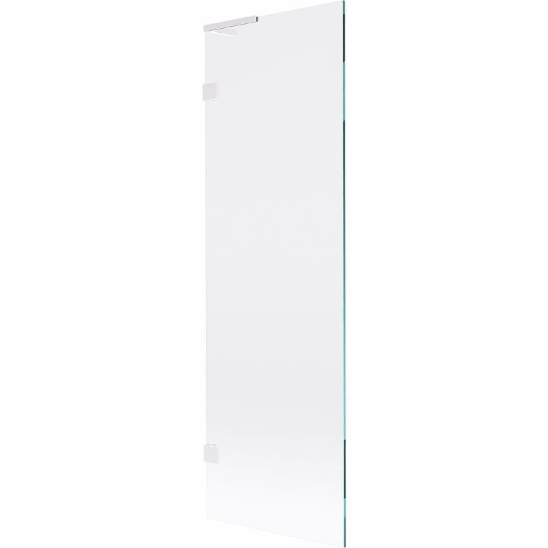MEXEN/S - Lunar L vaňová zástena FIX 60 x 150, transparent, biela 897L-060-000-20-00