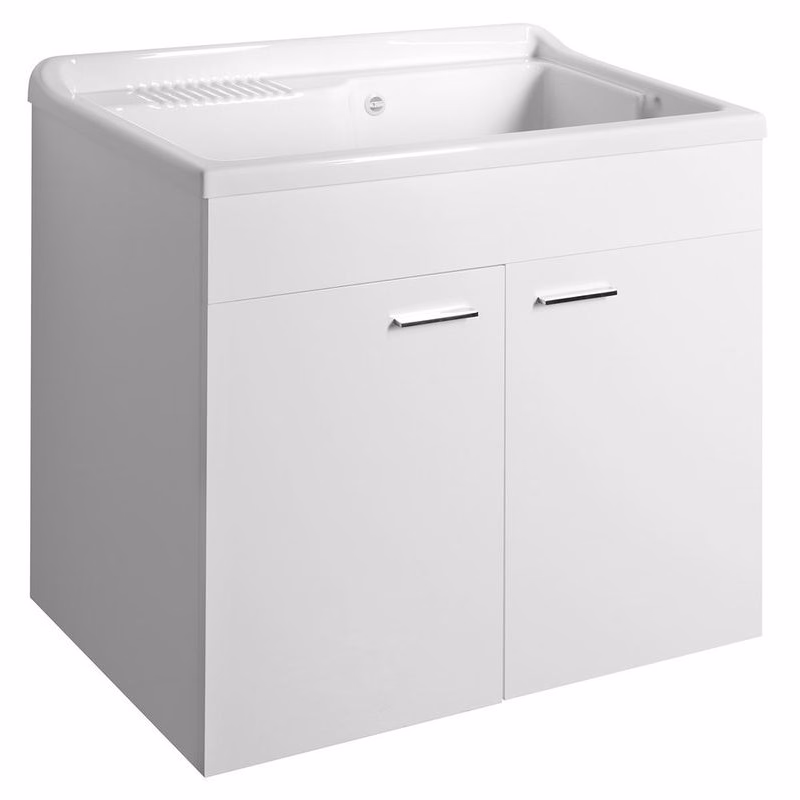 AQUALINE - Skrinka pod výlevku 78x70x48cm, biela 57036