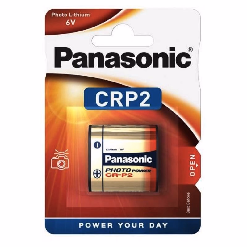 PANASONIC Lítiové - FOTO batéria CR-P2L/1BP 6V (blister - 1ks)