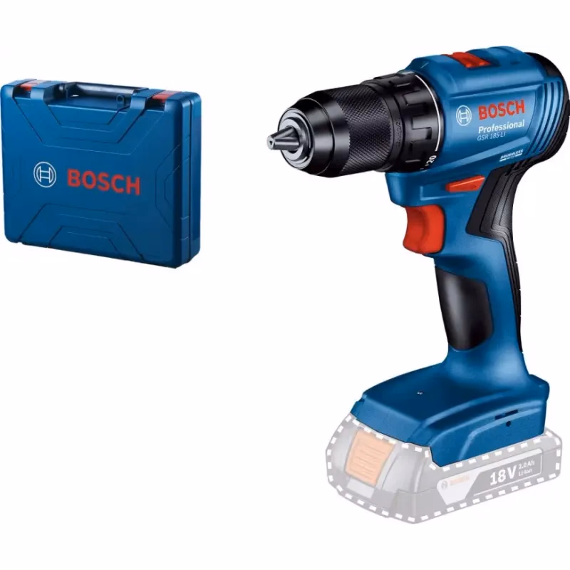 Skrutkovač - vŕtačka Bosch Professional 18V GSR 185-LI SOLO