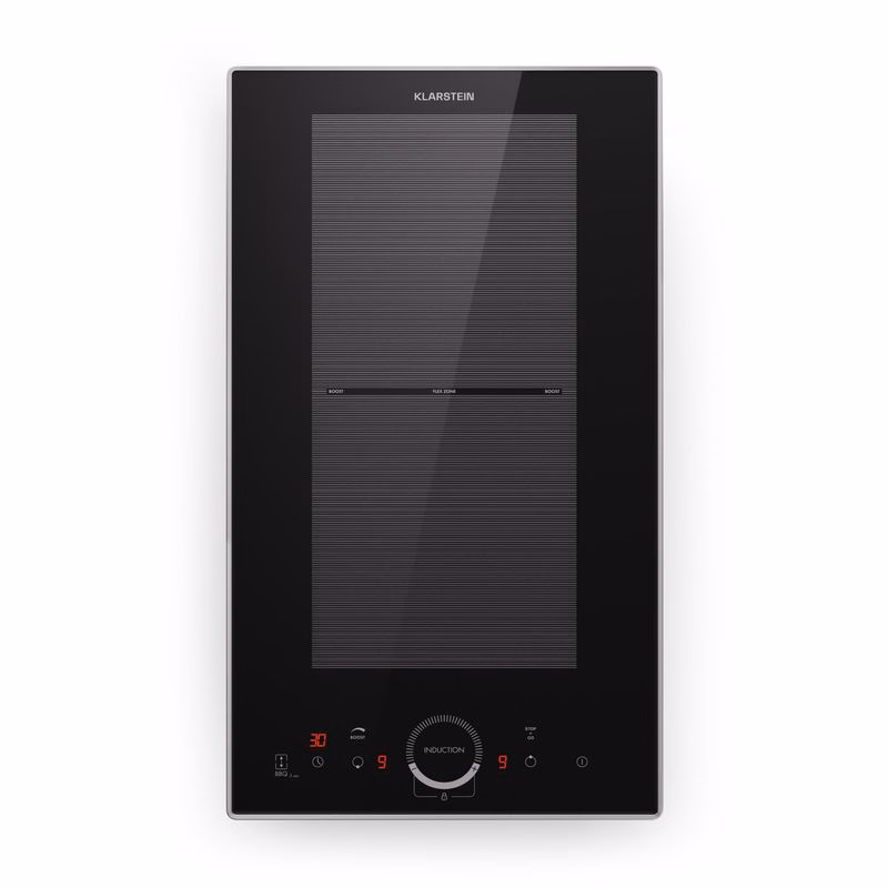 Klarstein Delicatessa Domino Prime, vstavaná indukčná varná doska, 2 zóny, 3500 W