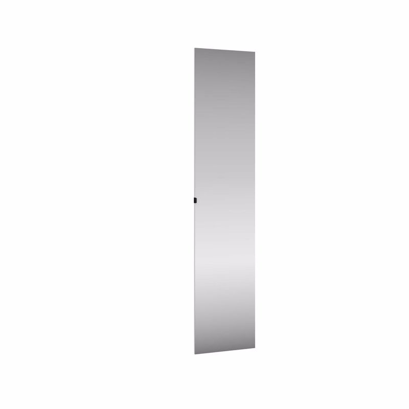 ArtExt Dvierka skrine DOX so zrkadlom LUS500 | 50 cm Farba: Biela platina / zrkadlo
