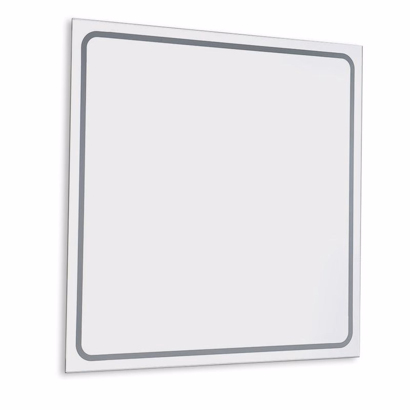 SAPHO - GEMINI zrkadlo s LED osvetlením 90x90cm GM092