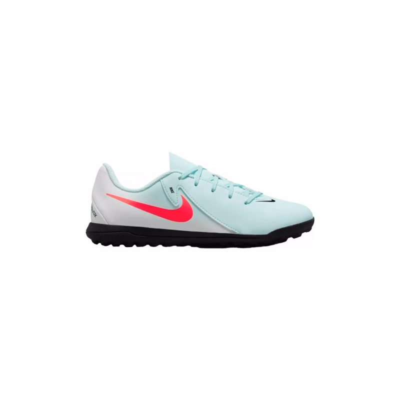 Chlapčenské futbalové kopačky turfy NIKE Phantom GX 2 Academy Jr TF mint off noir atomic red