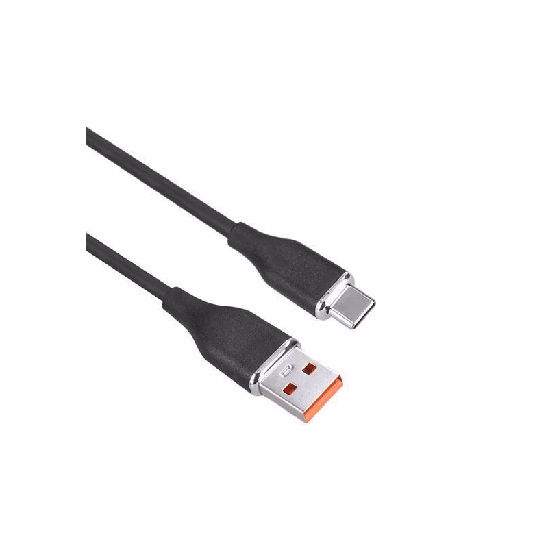 Solight USB-C kábel, USB 2.0 A konektor - USB-C 3.1 konektor, silikón, 2m